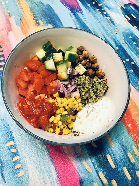 Zaatar Zhoug Remix Bowl