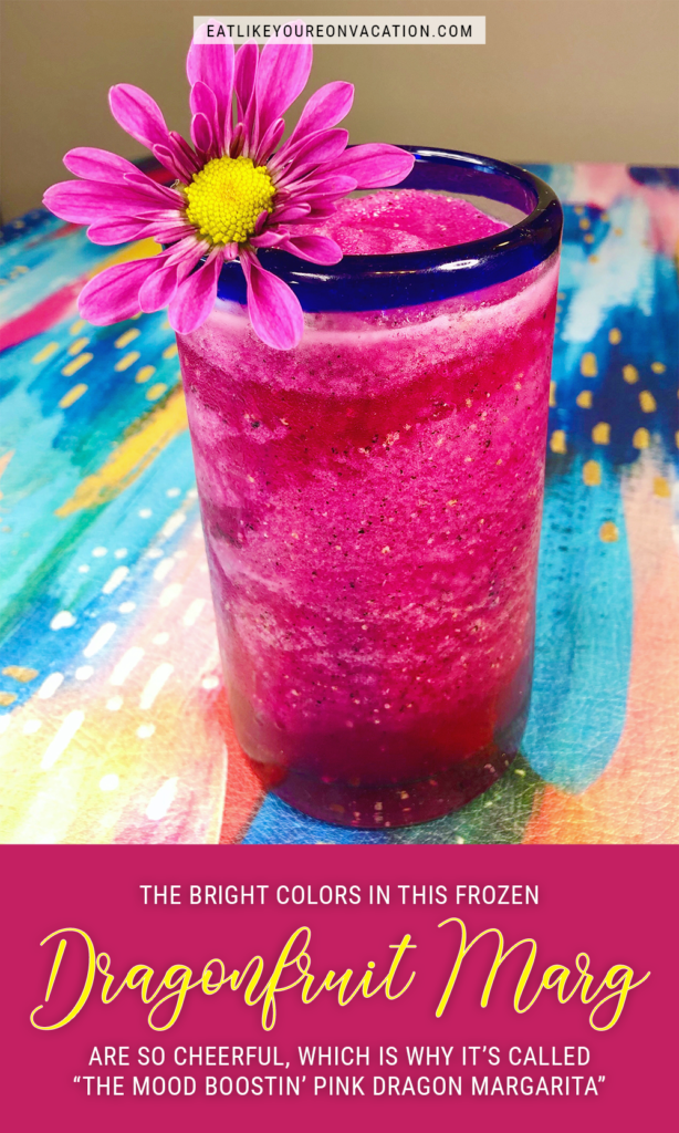 Mood Boostin' Pink Dragon Margarita recipe